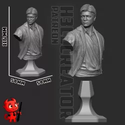 dimensions de la figurine à peindre