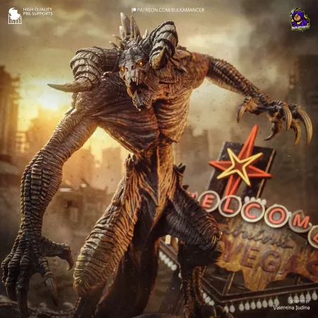 Figurine Deathclaw — Fallout New Vegas | Résine 1/12 | figurinesapeindre.fr