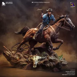 Entre la poussière et la poudre, Arthur Morgan chevauche vers la légende — Figurine collector