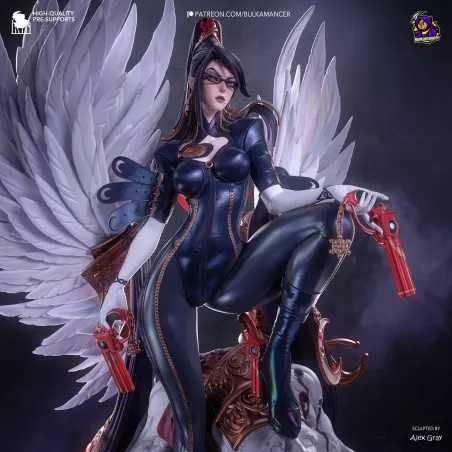 L'Umbra Witch règne sur ses ennemis vaincus. Figurine Bayonetta  – disponible en kit à peindre sur figurinesapeindre.fr