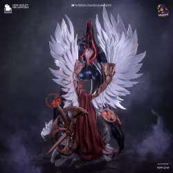 Des ailes blanches immaculées pour une sorcière sans pitié. Figurine Bayonetta  – détails époustouflants garantis.