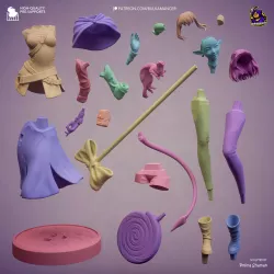 les pièces