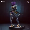 Sous tous les angles, elle impressionne.  La figurine Konoko révèle sa finesse de réalisation jusque dans les moindres détails