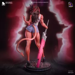 "Chaque corne, chaque mèche de cheveux, chaque détail sculpté à la perfection. #détails #impression3D #figurinerésine"