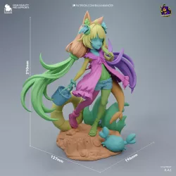 Figurine à peindre Sameko Saba VTuber |