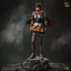 La belle Casca est la bien-aimée de Guts. Seule femme de la troupe du Faucon