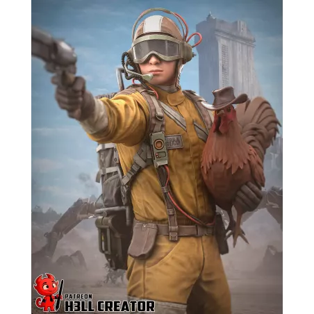 Quand Cassian Andor part en mission, même le coq le suit. La Rébellion n'attend pas !