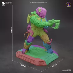 Dimensions de la figurine