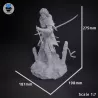 Dimensions de la figurine inspirée par le jeu video Clair Obscur