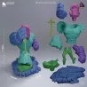 Les pièces du kit Chibi Lunk