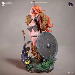 Quand Nami troque son Clima-Tact contre un bouclier runique et une fourrure de loup