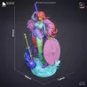 Figurine Nami One Piece – Style Viking 3D | figurine à peindre