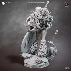 idéale pour les amateurs de figurines anime et de fantasy.