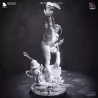 le visage de Cammy est un vrai défi de peinture pour les passionnés de figurines.