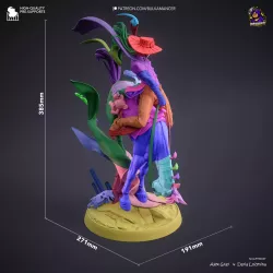 Gyro Zeppeli & Valkyrie - Figurine résine à peindre | JoJo's Bizarre Adventure Steel Ball Run