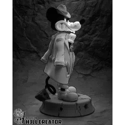 Dos de la figurine Jack Pepper — queue de souris et détails des vêtements finement modélisés