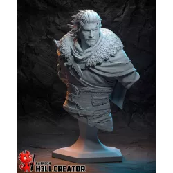 Kliff – Crimson Desert | Figurine résine à peindre 1:10