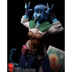 Figurine Jester Lavorre – Critical Role | Résine 3D H3LL Creator | Figurines à Peindre
