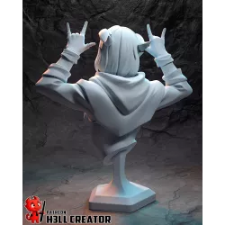 Jester Lavorre, Buste vue dos