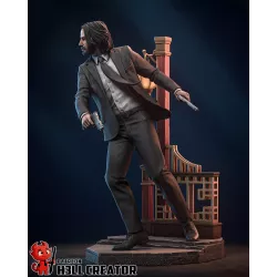 figurine fan art Keanu Reeves