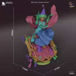 Figurine Coco Witch Hat Atelier en Résine | Figurines à peindre