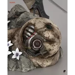 Une sculpture détaillée