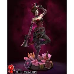 Figurine Mad Moxxi Borderlands 3D - Fan Art H3LL Creator | 1:10