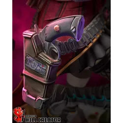 Figurine Mad Moxxi Borderlands 3D - Fan Art H3LL Creator | 1:10