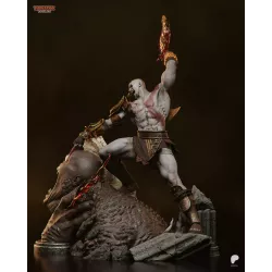 Kratos déchaîne toute sa rage dans une scène de combat spectaculaire, capturé en pleine exécution