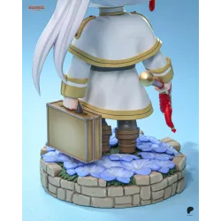 Frieren Fan Art : figurine chibi 3D détaillée et élégante - A peindre