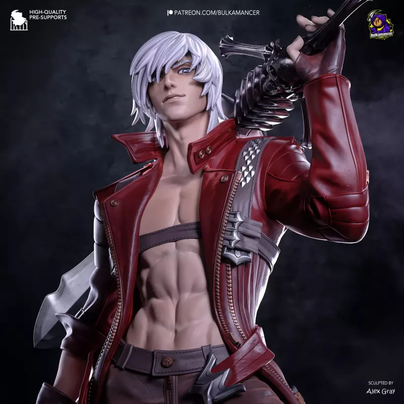 Dante, le chasseur de démons le plus emblématique de Devil May Cry 3.