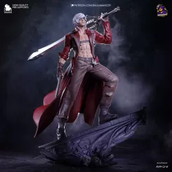 Rebellion sur l’épaule, Dante affiche toute sa puissance.