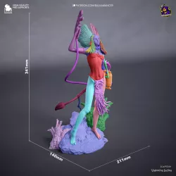 Dimensions du modèle, pour apprécier l’échelle et la présence de la pièce une fois montée.
