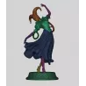 Figurine Jester Arlequin à peindre – Costume coloré et détails raffinés