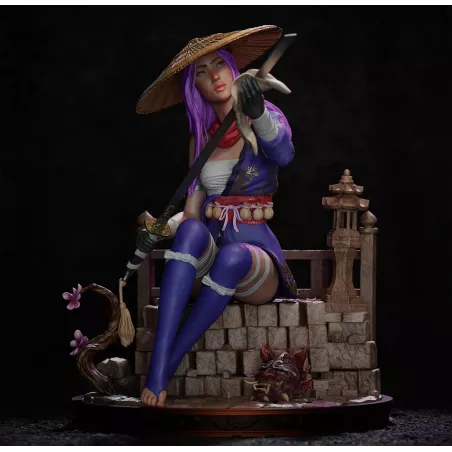 Une héroïne Marvel au style saisissant.
