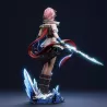 Lightning en version figurine, avec une pose expressive et un haut niveau de détail.