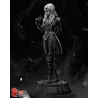 Une héroïne sculptée dans le clair-obscur.