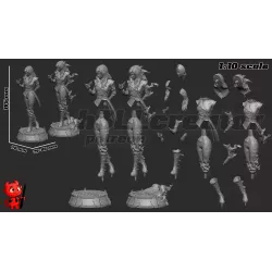 Alicia Clair Obscur : figurine détaillée en clair-obscur