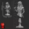 Alicia Clair Obscur : figurine détaillée en clair-obscur