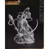 Lamp Master brandit sa grande lame courbe dans une pose agressive, renforçant son aura de boss final.