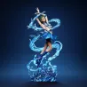 Sailor Mercury en pleine invocation de son pouvoir aquatique.