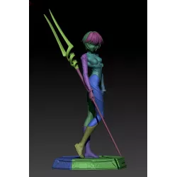 Figurine Rei Ayanami Evangelion : description détaillée et peinture Valero