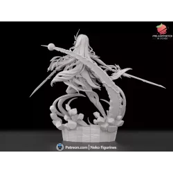 Figurine Skirk Genshin Impact : description détaillée figurines à peindre