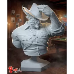 Découvrez cette figurine de Logan, alias Wolverine, à peindre. Une création originale mêlant l’univers des X-Men, griffes en ada