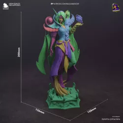Dimensions de la figurine Xal’atath : 300 mm de hauteur