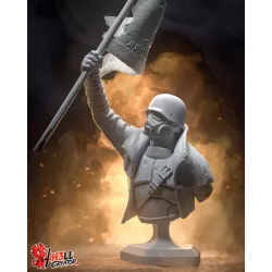 Figurine RNC Veteran Ranger Fallout à Peindre - Impression 3D 1/10