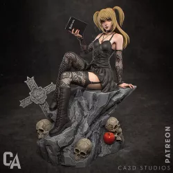 Figurine a peindre - Misa Amane - Death Note