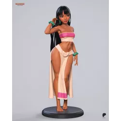Figurine à peindre de Chel héroîne du film la route d'Eldorado