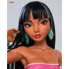 Figurine à peindre Chel Gros plan sur les yeux