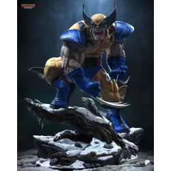 Figurine Wolverine Serval résine à peindre | Tanuki